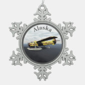 Ornement Flocon De Neige Vol Moose Aviation de Havilland DH3-C Otter (Devant)