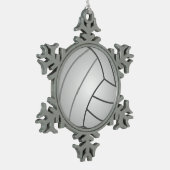 Ornement Flocon De Neige Volleyball (Gauche)