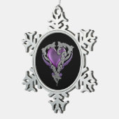 Ornement Flocon De Neige Vous Avez Mon Coeur (Vue impression)