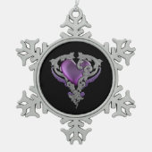 Ornement Flocon De Neige Vous Avez Mon Coeur (Devant)