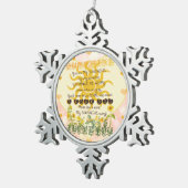 Ornement Flocon De Neige Vous êtes mes coeurs de soleil (Vue impression)