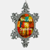 Ornement Flocon De Neige Vous êtes mon bonbon (Gauche)