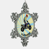 ORNEMENT FLOCON DE NEIGE VTT (Gauche)