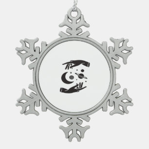 Ornement Flocon De Neige Whimsigoth Design