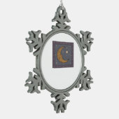 Ornement Flocon De Neige Whimsigoth Moon Classic (Gauche)