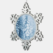 Ornement Flocon De Neige Whispers d'hiver (Vue impression)
