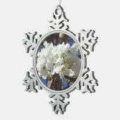 Ornement Flocon De Neige White Blossoms II (Vue impression)