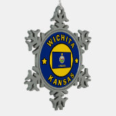 Ornement Flocon De Neige Wichita Kansas (Gauche)
