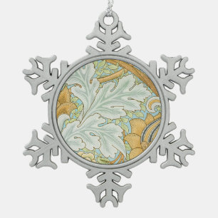 Ornement Flocon De Neige William Morris Vintage St James Motif Acanthe