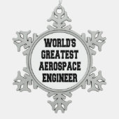 Ornement Flocon De Neige Worlds Greatest (Devant)