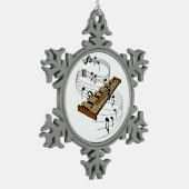 Ornement Flocon De Neige Xylophone (Gauche)