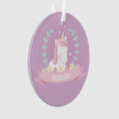 Ornement floral de pourpre de filles de guirlande (devant)