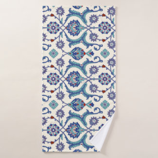 Ornement floral : Motif arabe traditionnel.