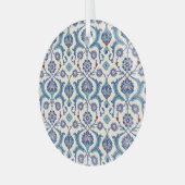 Ornement floral : Motif arabe traditionnel. (Avant gauche)