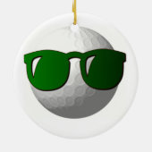 Ornement frais de boule de golf (Dos)