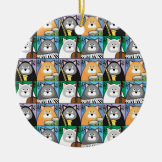 Ornement frais de chat