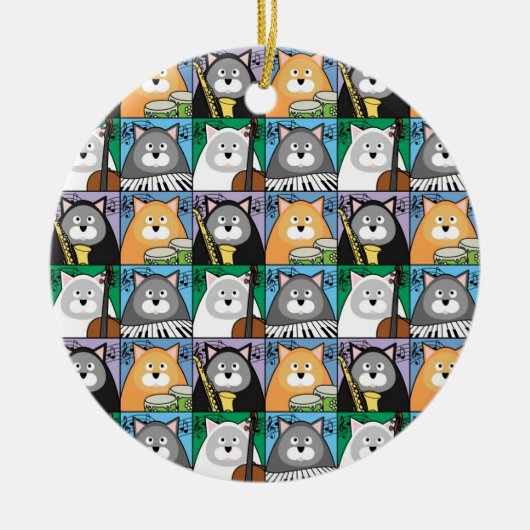 Ornement frais de chat (Devant)