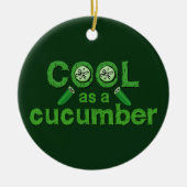 Ornement frais de concombre (Devant)