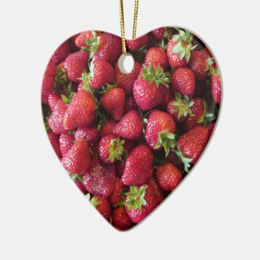 Ornement - Fraises d'été (Gauche)