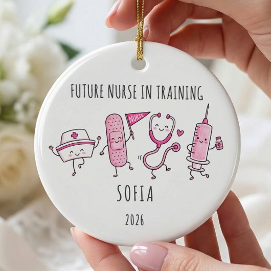 Ornement Futur Infirmier en Formation