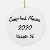 Ornement Gangplank 2020 (Dos)