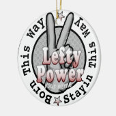 Ornement gaucher Lefty Power (Gauche)