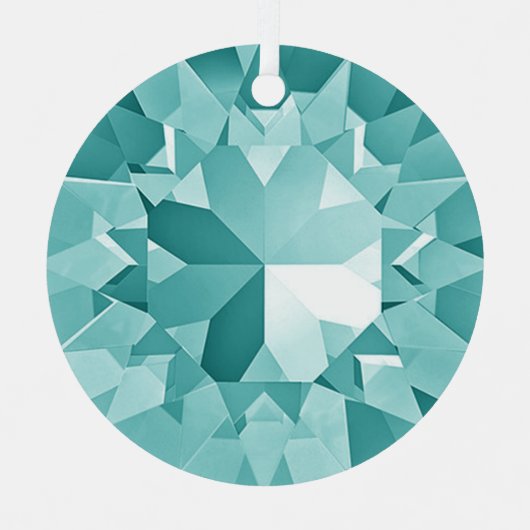 Ornement Gem Turquoise (Recto)