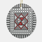 Ornement géométrique alternatif (Gauche)