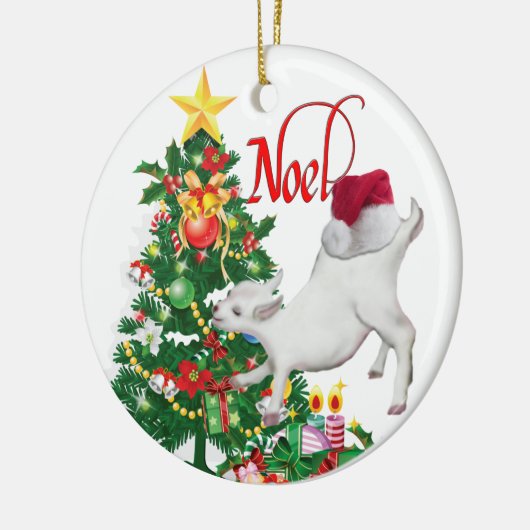 Ornement Goat Noel (Gauche)