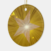 Ornement Gold Star rond (Gauche)