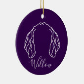 Ornement Golden Doodle (Logo Om) (Droite)