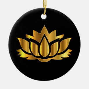 Ornement Golden Lotus