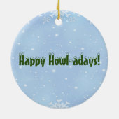 Ornement Golden Retriever (Dos)