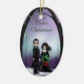 Ornement gothique de Noël (Gauche)