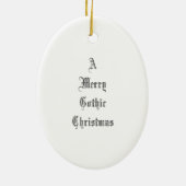 Ornement gothique de Noël (Dos)