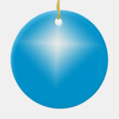 Ornement - Grange et Étoile de Noël (Dos)