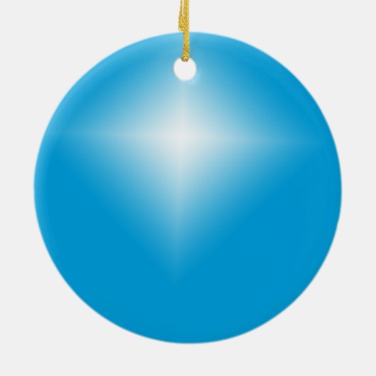 Ornement - Grange et Étoile de Noël (Dos)