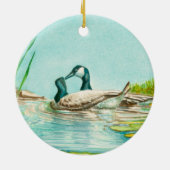 Ornement grenouille et Lily Pad (Dos)