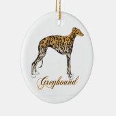 Ornement Greyhound (Droite)