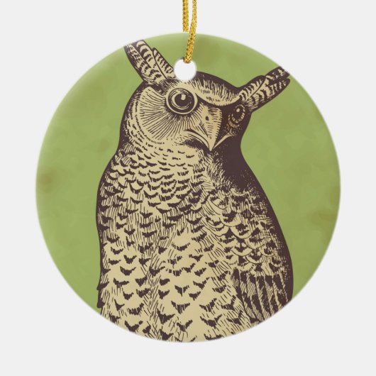 Ornement Grimoires Owl (Devant)