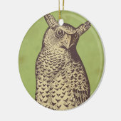 Ornement Grimoires Owl (Gauche)