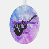 Ornement guitariste de Noël HAMbWG (Avant droite)