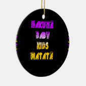 Ornement Hakuna Matata Baby and Kids Art Imprimer (Droite)