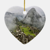 Ornement Heart Machu Picchu (Dos)