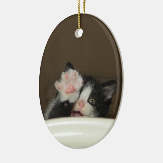 Ornement "Hi Kitten" (Gauche)