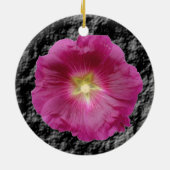 Ornement Hollyhocks violet (Dos)