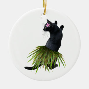 Ornement Hula Cat