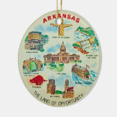 Ornement illustré de l'Arkansas (Gauche)