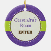 Ornement impertinent de signe de pièce de fille (Dos)