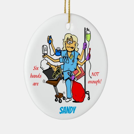 Ornement infirmier occupé (Droite)